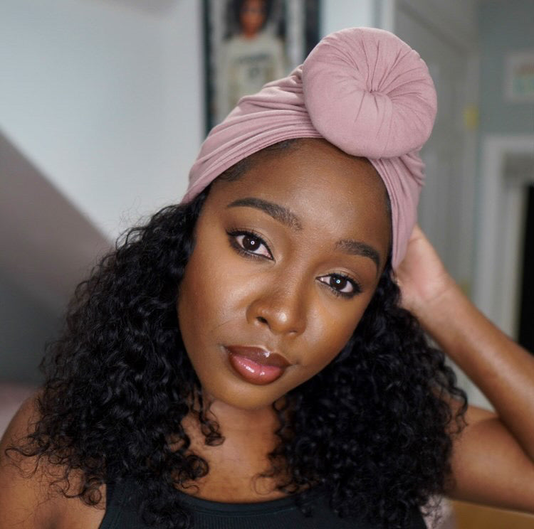 Blush Pink Turban
