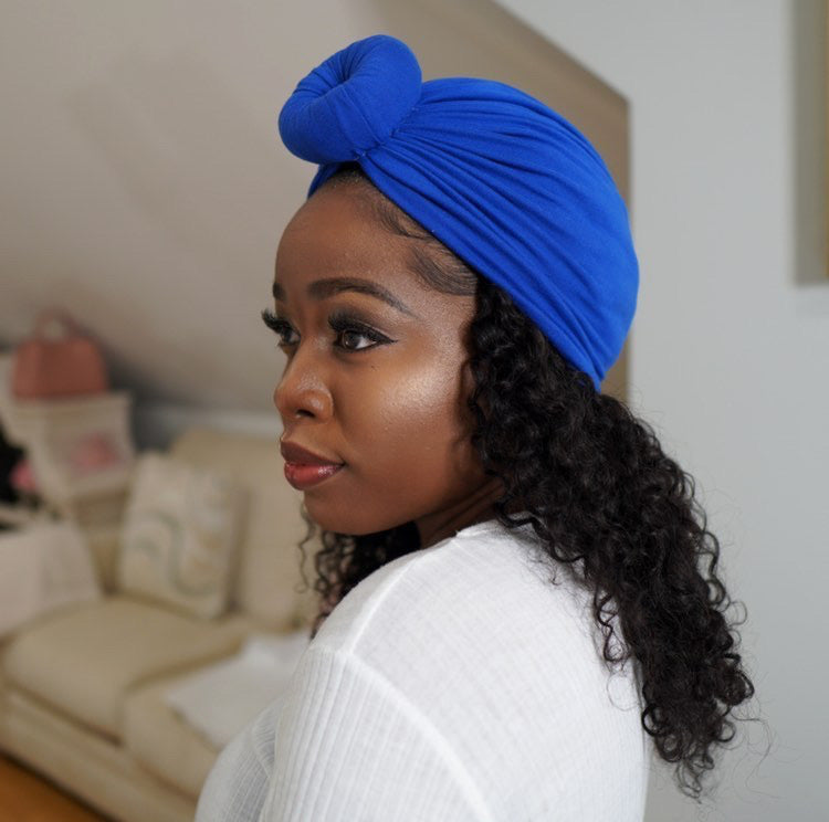 Royal Blue Turban