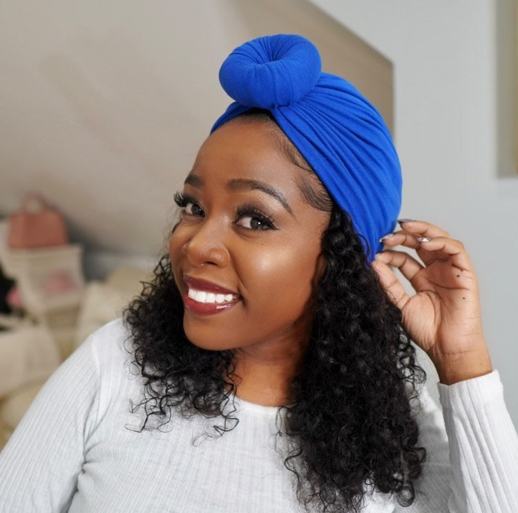 Royal Blue Turban