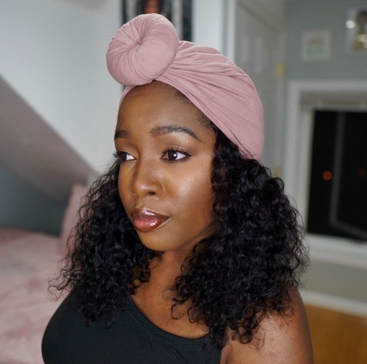 Blush Pink Turban
