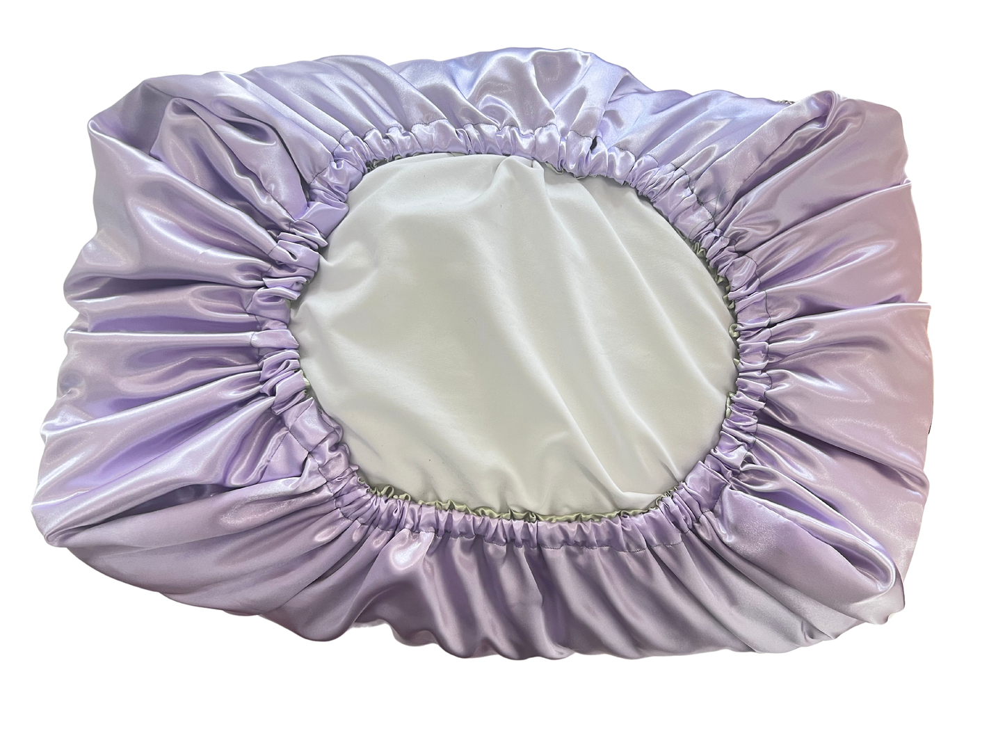 Sage Lilac Reversible Pillowcase Bonnet