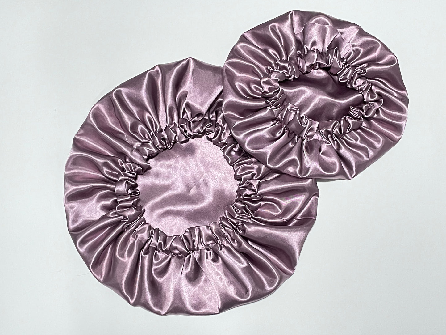 Dusty Lavender Reversible Satin Bonnet